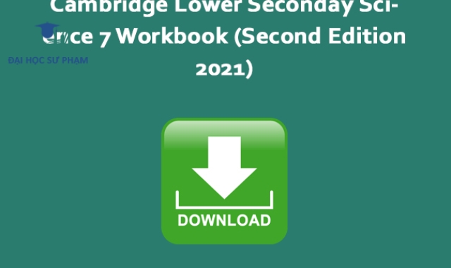 Cambridge Lower Seconday Science 7 Workbook (Second Edition 2021)